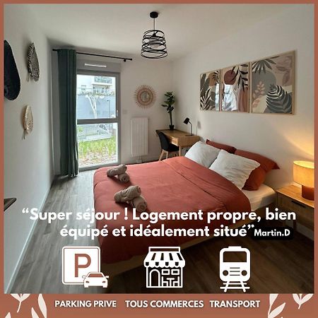 Ferienwohnung T3 Moderne - Proche Tram - Parking Prive Angers Exterior foto