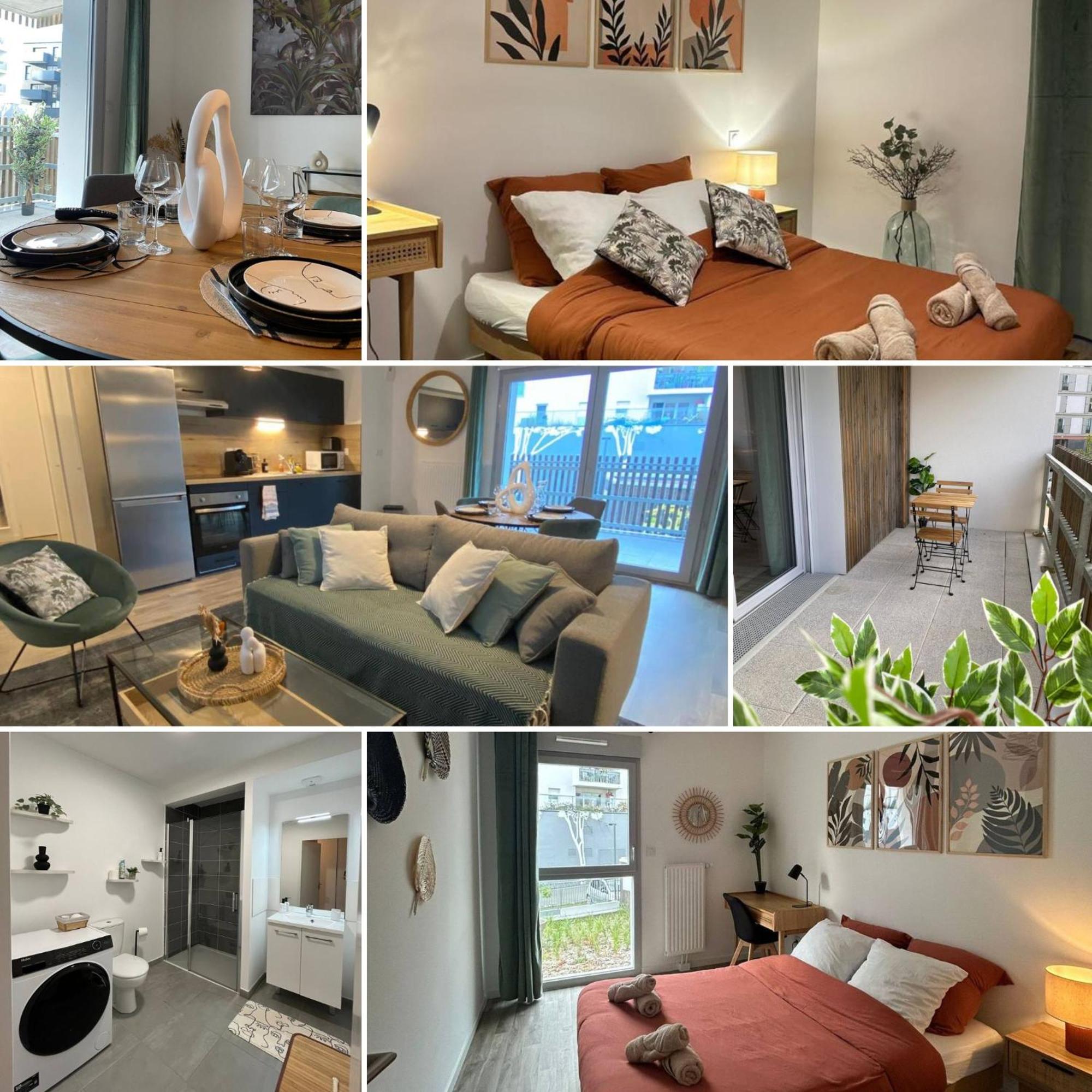 Ferienwohnung T3 Moderne - Proche Tram - Parking Prive Angers Exterior foto